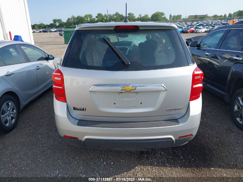 2016 CHEVROLET EQUINOX LTZ - 2GNALDEK1G1133485