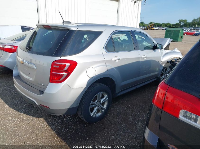 2016 CHEVROLET EQUINOX LTZ - 2GNALDEK1G1133485