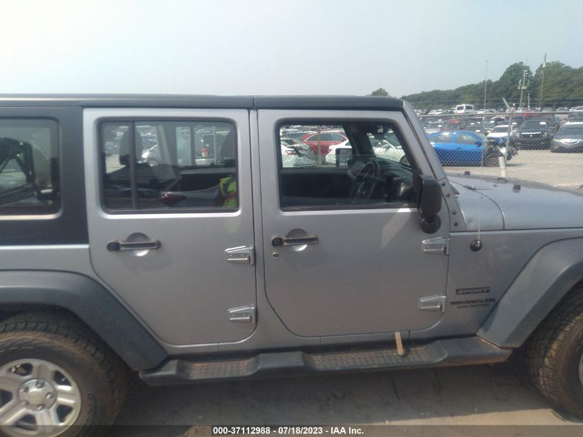 2014 JEEP WRANGLER UNLIMITED SPORT RHD - 1C4BJWKG8EL328307