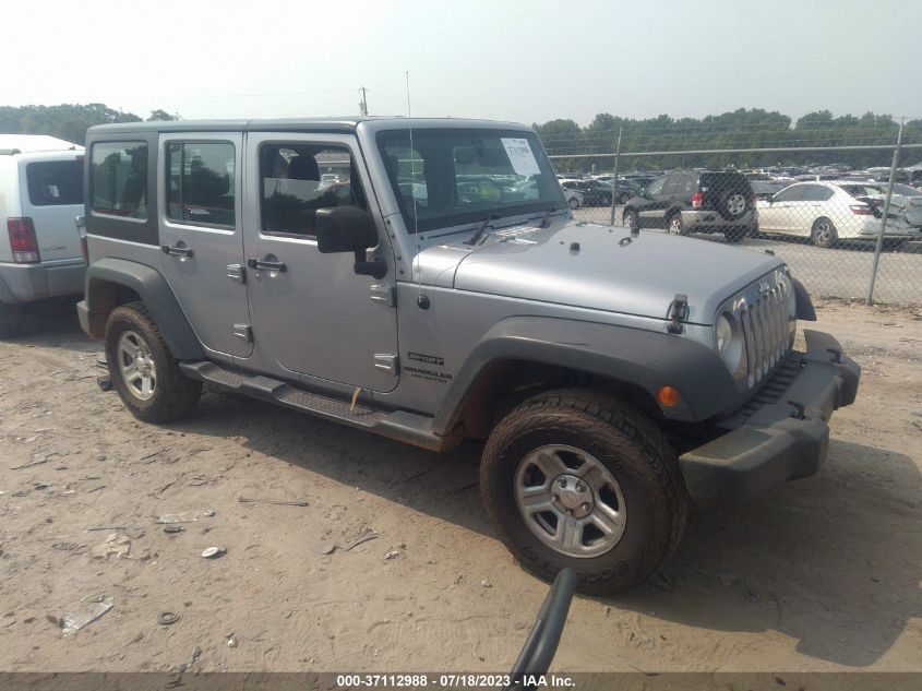 2014 JEEP WRANGLER UNLIMITED SPORT RHD - 1C4BJWKG8EL328307