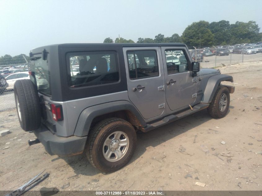 2014 JEEP WRANGLER UNLIMITED SPORT RHD - 1C4BJWKG8EL328307