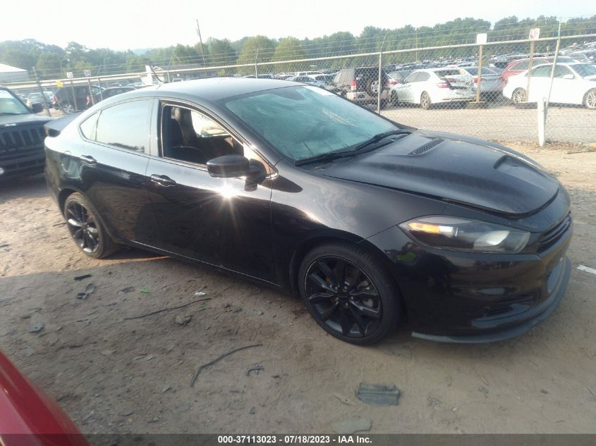 2016 DODGE DART GT SPORT BLACKTOP - 1C3CDFGB6GD803365