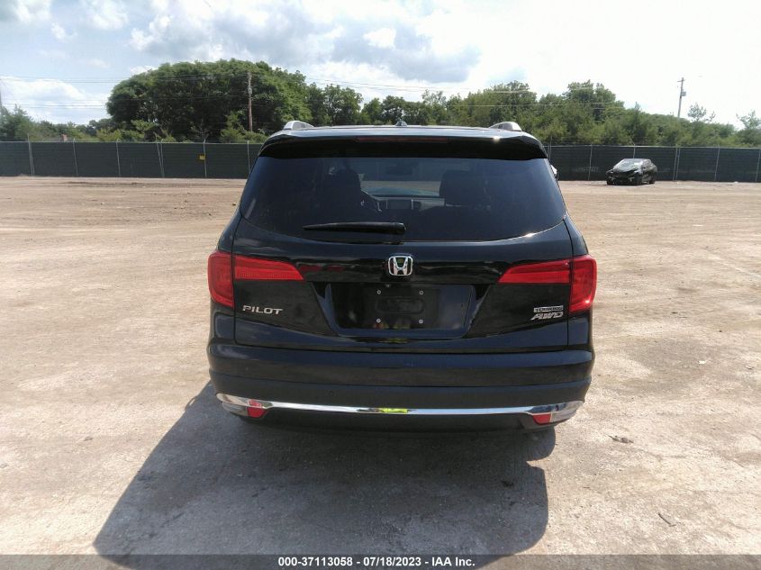 2016 HONDA PILOT TOURING - 5FNYF6H96GB117438