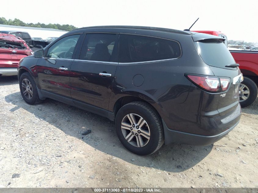 2015 CHEVROLET TRAVERSE LT - 1GNKRHKDXFJ260560