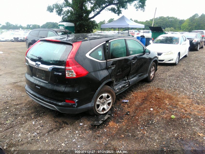 2015 HONDA CR-V LX - 5J6RM4H33FL020861