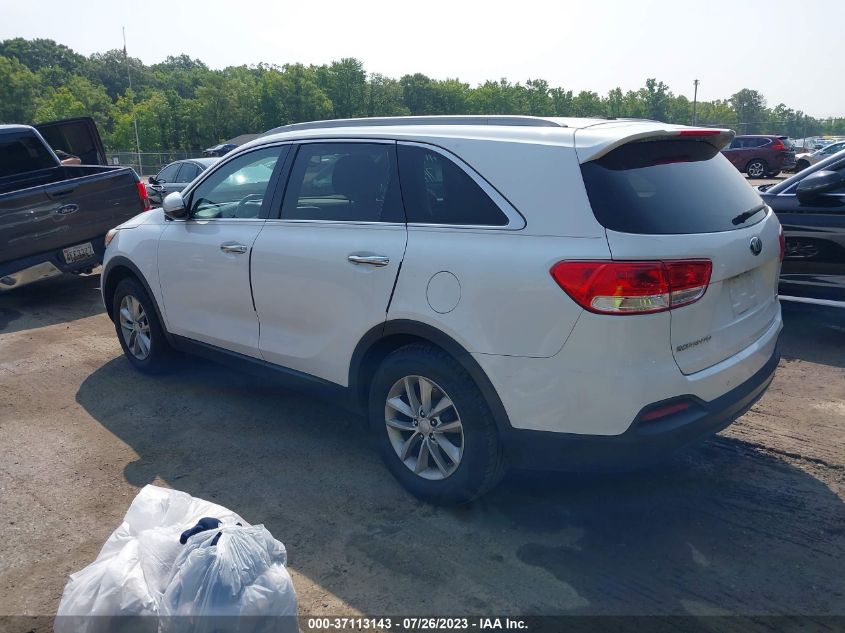 2016 KIA SORENTO LX - 5XYPG4A32GG048405