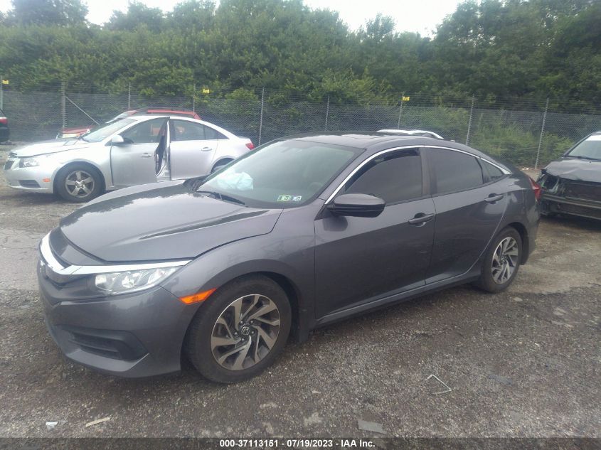2018 HONDA CIVIC SEDAN EX - 2HGFC2F77JH512211