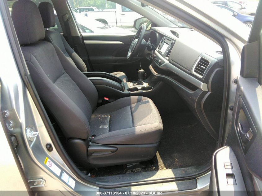 2016 TOYOTA HIGHLANDER LE - 5TDBKRFH5GS276427