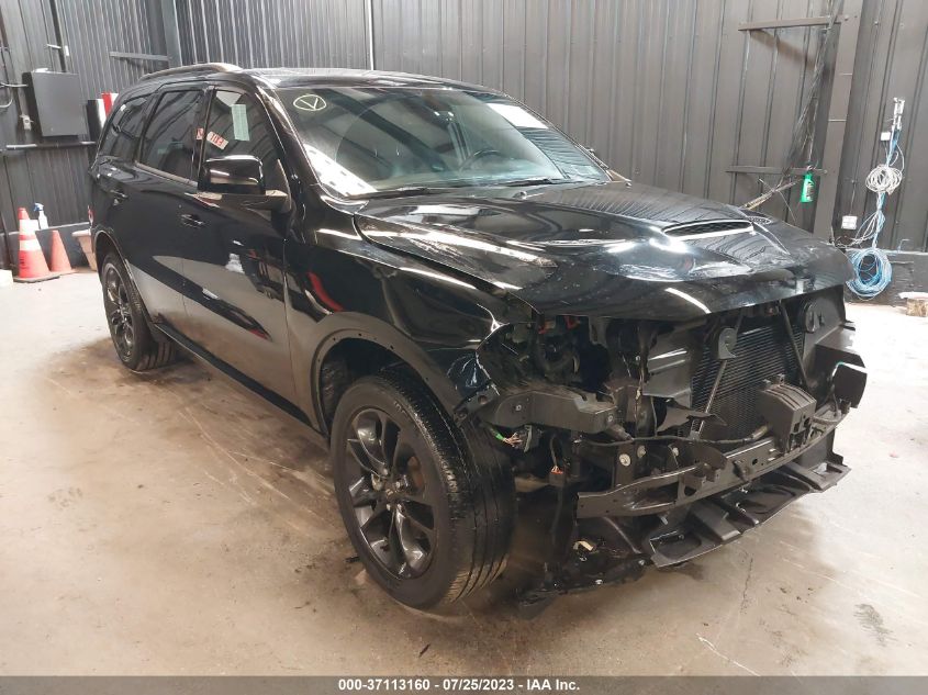 Lot #2541528503 2021 DODGE DURANGO GT PLUS AWD salvage car