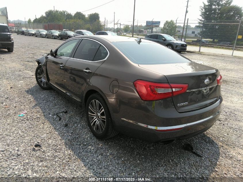 2014 KIA CADENZA PREMIUM - KNALN4D74E5137950