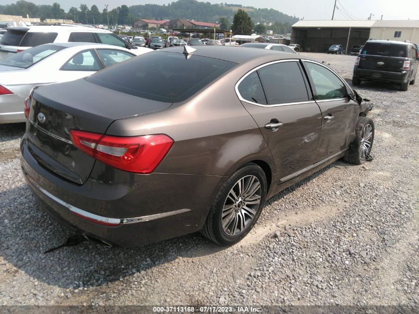 2014 KIA CADENZA PREMIUM - KNALN4D74E5137950