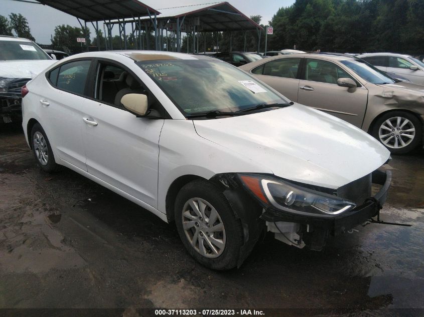 2017 HYUNDAI ELANTRA SE - 5NPD74LF8HH160923