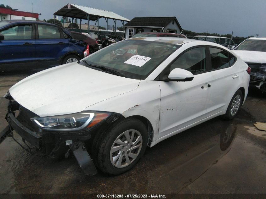 2017 HYUNDAI ELANTRA SE - 5NPD74LF8HH160923