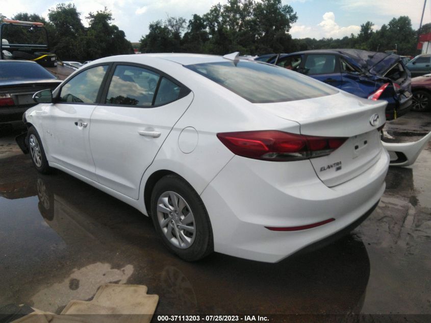 2017 HYUNDAI ELANTRA SE - 5NPD74LF8HH160923