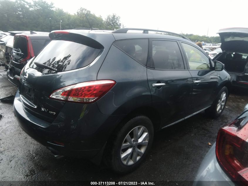 2014 NISSAN MURANO SV - JN8AZ1MW8EW516551