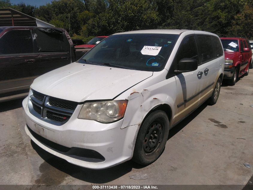 2014 DODGE GRAND CARAVAN AMERICAN VALUE PKG - 2C4RDGBG9ER105325