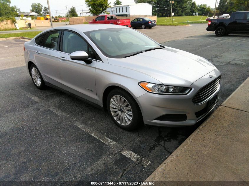 2016 FORD FUSION S HYBRID - 3FA6P0UU8GR203382