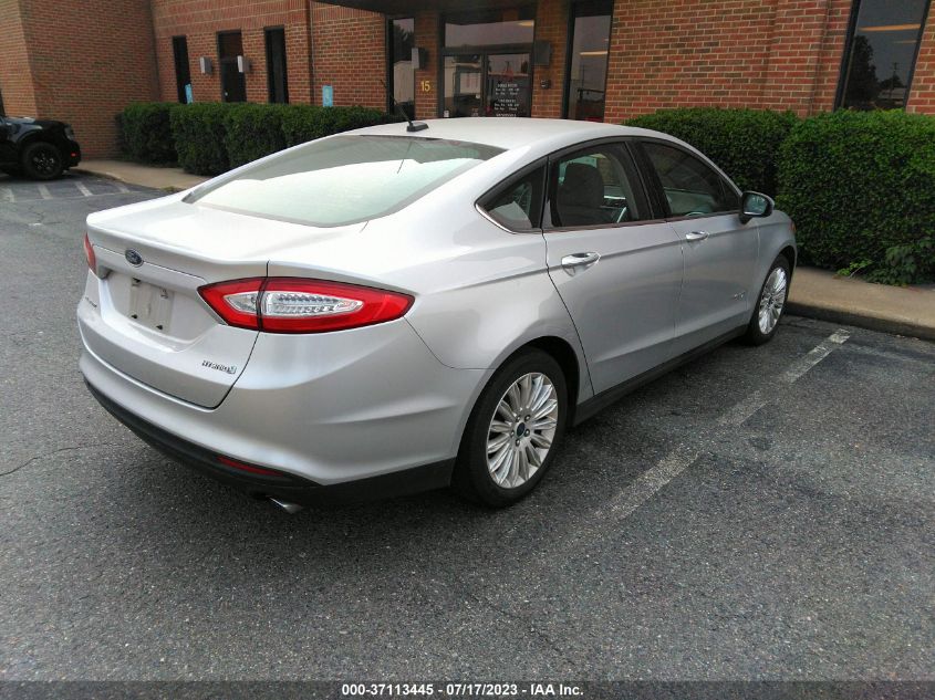 2016 FORD FUSION S HYBRID - 3FA6P0UU8GR203382