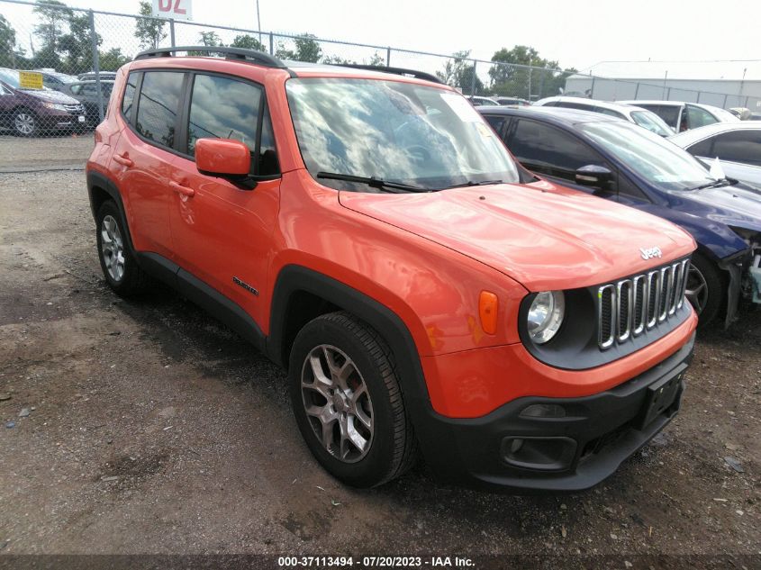 2015 JEEP RENEGADE LATITUDE - ZACCJABT5FPC40610