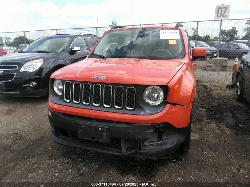 2015 JEEP RENEGADE LATITUDE - ZACCJABT5FPC40610