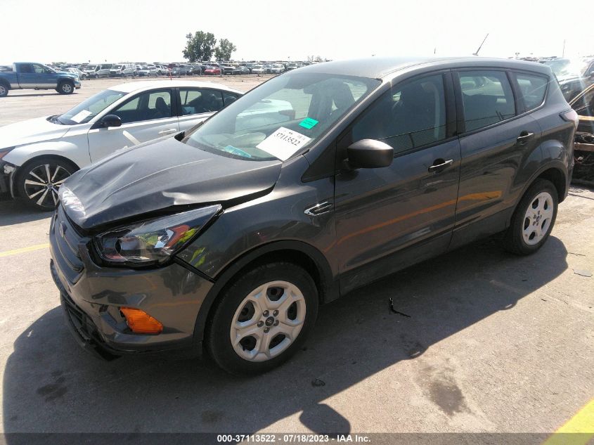 2018 FORD ESCAPE S - 1FMCU0F79JUC80268