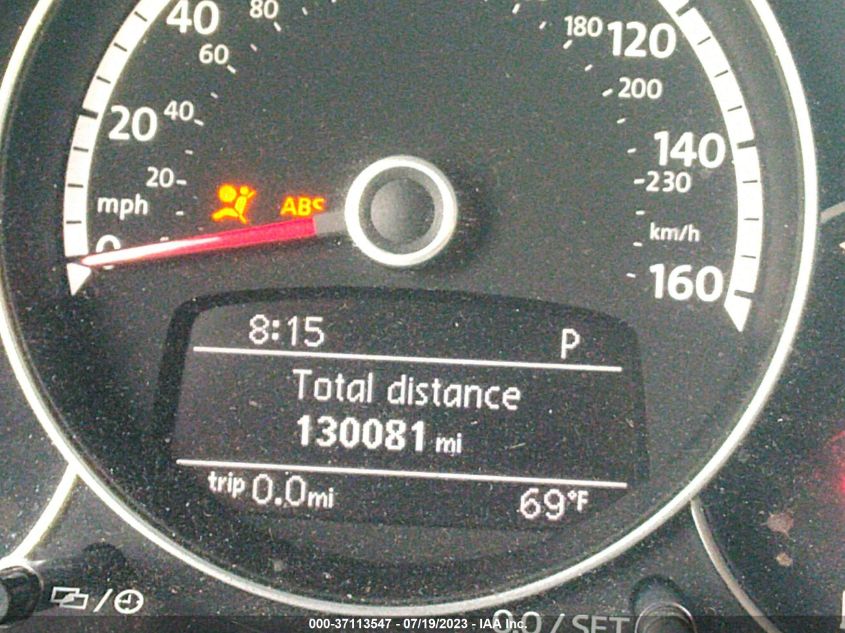 2013 VOLKSWAGEN BEETLE COUPE 2.5L W/SUN/SOUND/NAV - 3VWJP7AT3DM603302