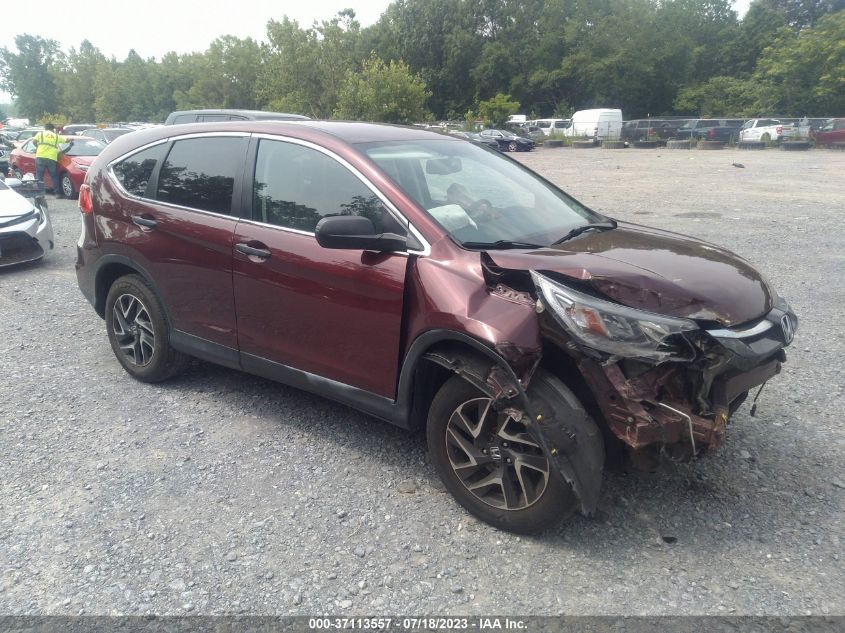 2016 HONDA CR-V SE - 2HKRM4H48GH691088