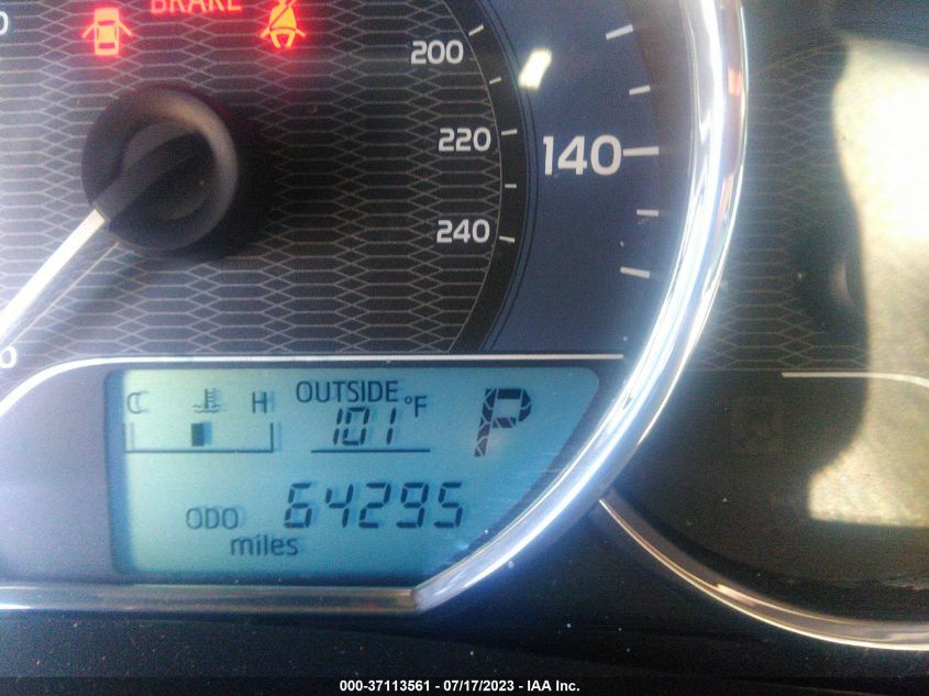 2016 TOYOTA COROLLA LE - 2T1BURHE7GC653796