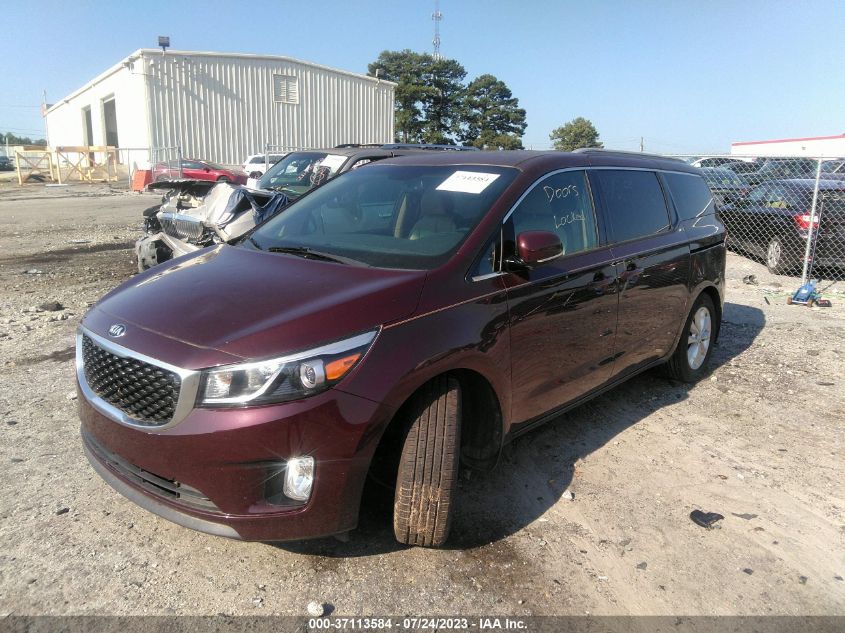 2015 KIA SEDONA EX - KNDMC5C18F6047471