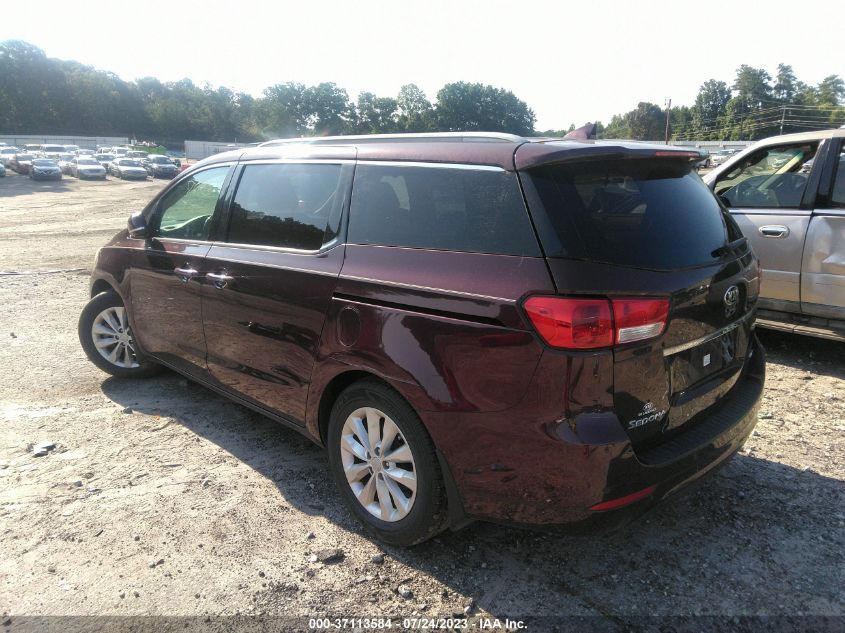 2015 KIA SEDONA EX - KNDMC5C18F6047471