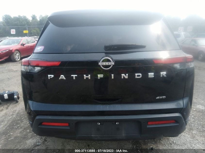 2022 NISSAN PATHFINDER S - 5N1DR3AC0NC211654