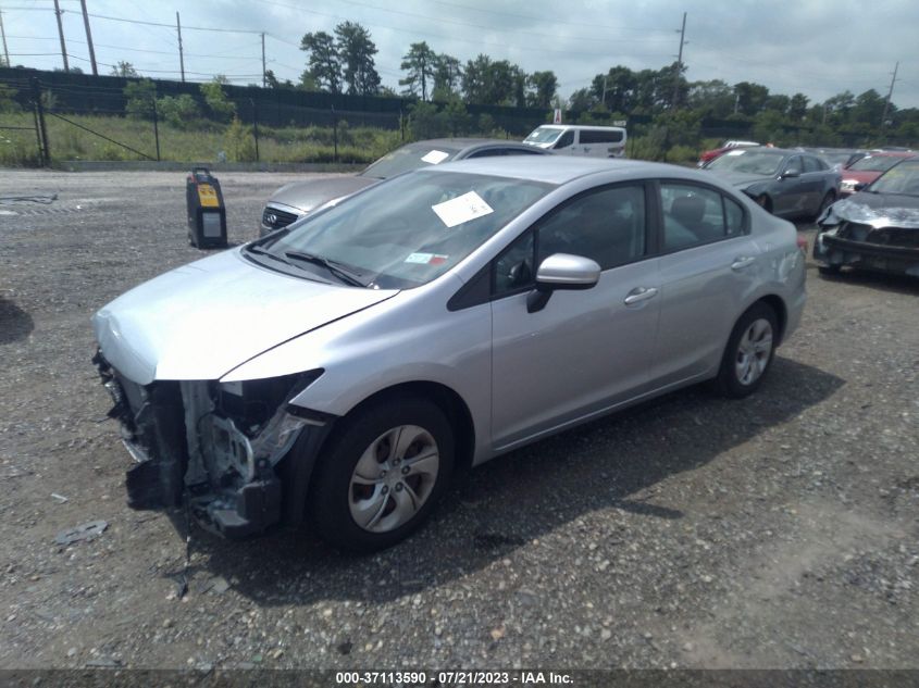 2015 HONDA CIVIC SEDAN LX - 19XFB2F58FE236138