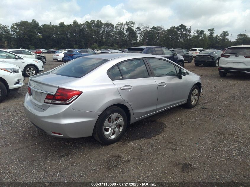 2015 HONDA CIVIC SEDAN LX - 19XFB2F58FE236138