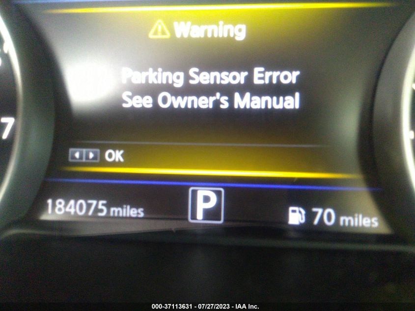 2017 NISSAN MAXIMA SL - 1N4AA6AP8HC387445