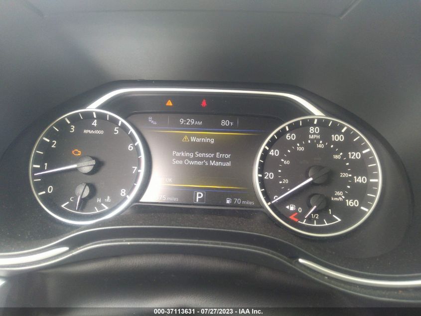 2017 NISSAN MAXIMA SL - 1N4AA6AP8HC387445