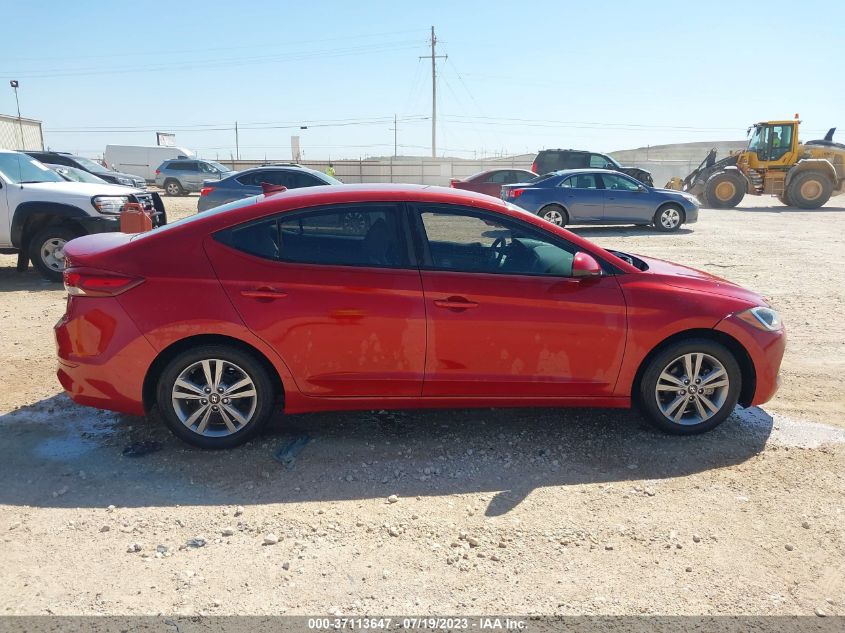 2017 HYUNDAI ELANTRA SE - KMHD84LFXHU196532