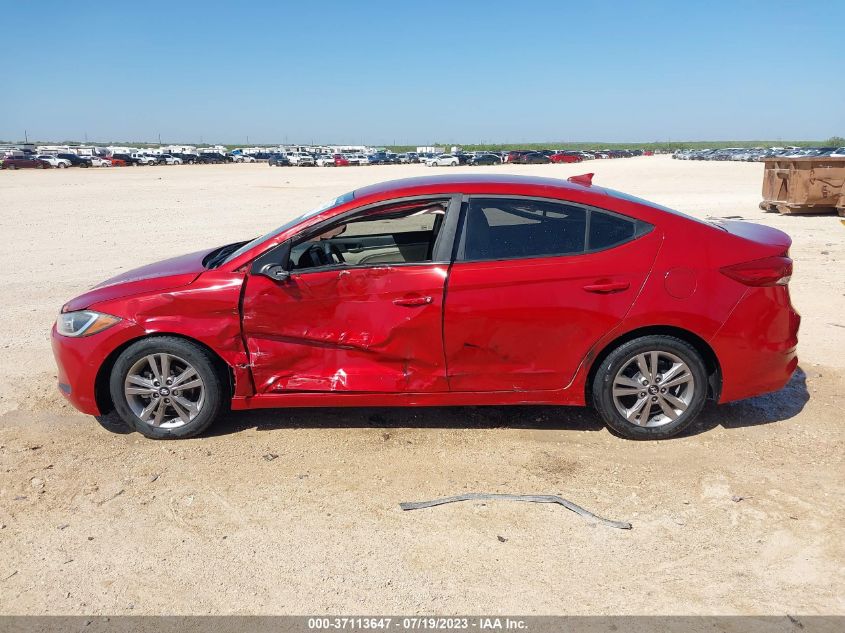 2017 HYUNDAI ELANTRA SE - KMHD84LFXHU196532