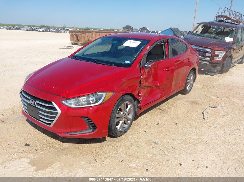 2017 HYUNDAI ELANTRA SE - KMHD84LFXHU196532