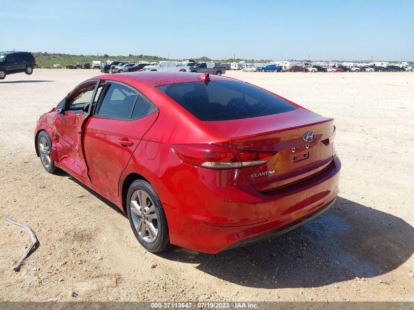 2017 HYUNDAI ELANTRA SE - KMHD84LFXHU196532