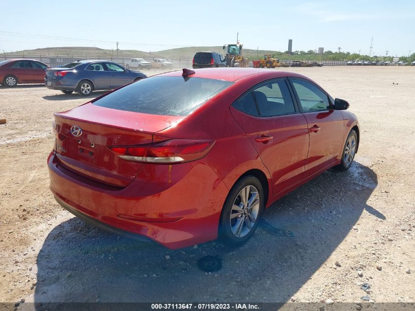 2017 HYUNDAI ELANTRA SE - KMHD84LFXHU196532