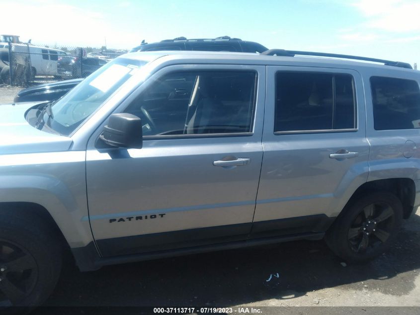 2014 JEEP PATRIOT ALTITUDE - 1C4NJPBA6ED812873