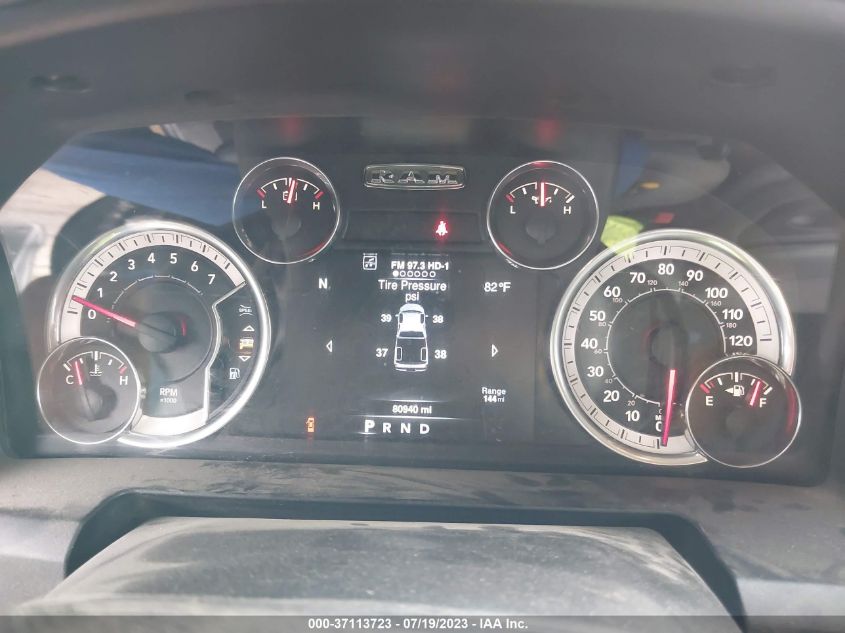 2019 RAM 1500 CLASSIC BIG HORN - 1C6RR7LT9KS732170
