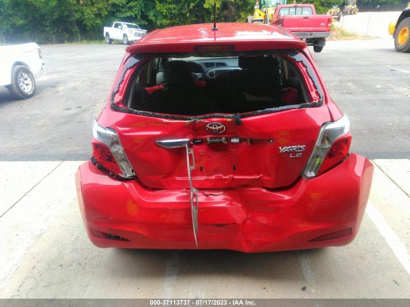 2013 TOYOTA YARIS L/LE/SE - JTDKTUD36DD553956