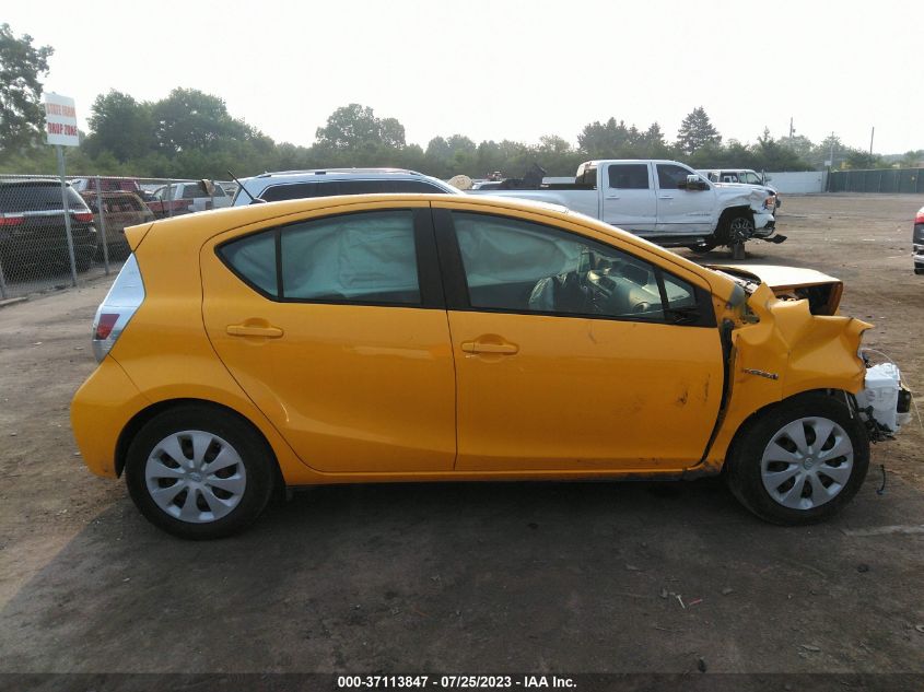 2014 TOYOTA PRIUS C ONE/THREE/TWO/FOUR - JTDKDTB37E1078265