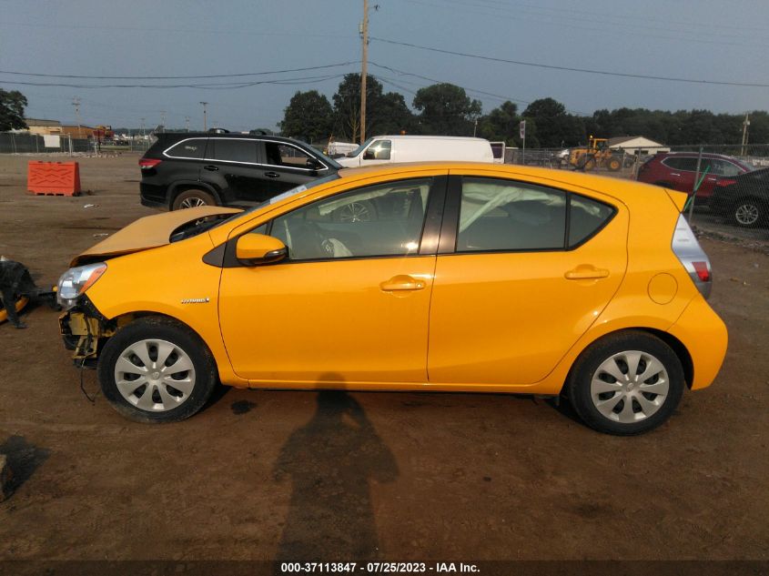 2014 TOYOTA PRIUS C ONE/THREE/TWO/FOUR - JTDKDTB37E1078265