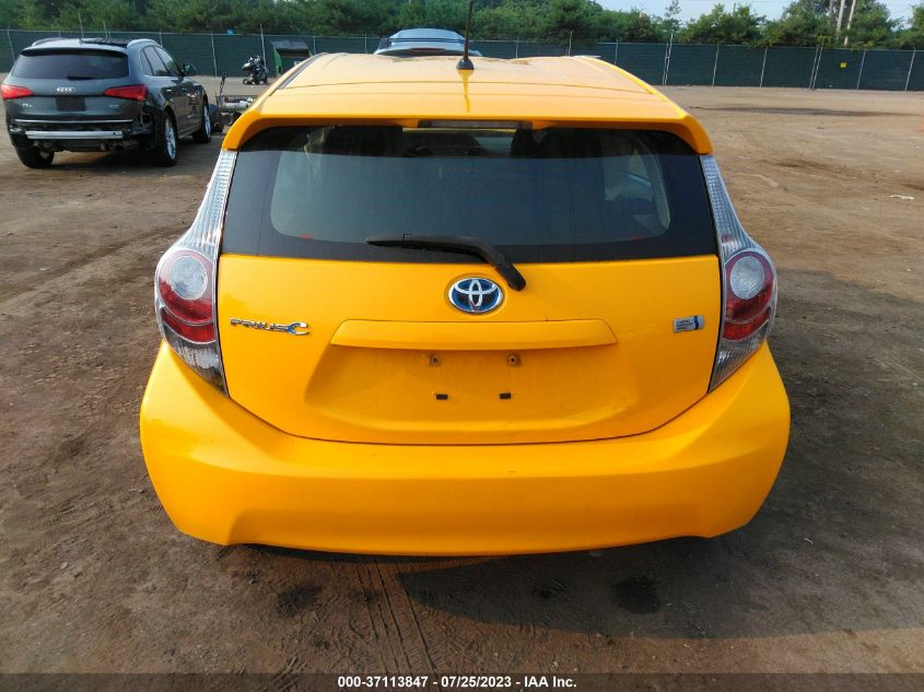 2014 TOYOTA PRIUS C ONE/THREE/TWO/FOUR - JTDKDTB37E1078265