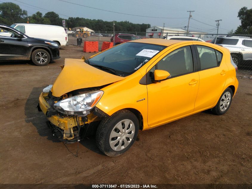 2014 TOYOTA PRIUS C ONE/THREE/TWO/FOUR - JTDKDTB37E1078265