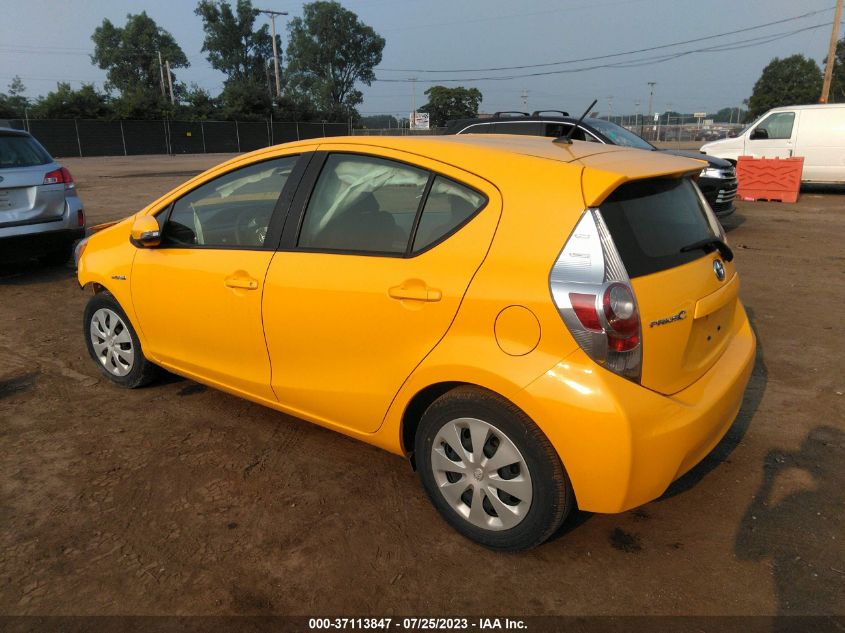 2014 TOYOTA PRIUS C ONE/THREE/TWO/FOUR - JTDKDTB37E1078265