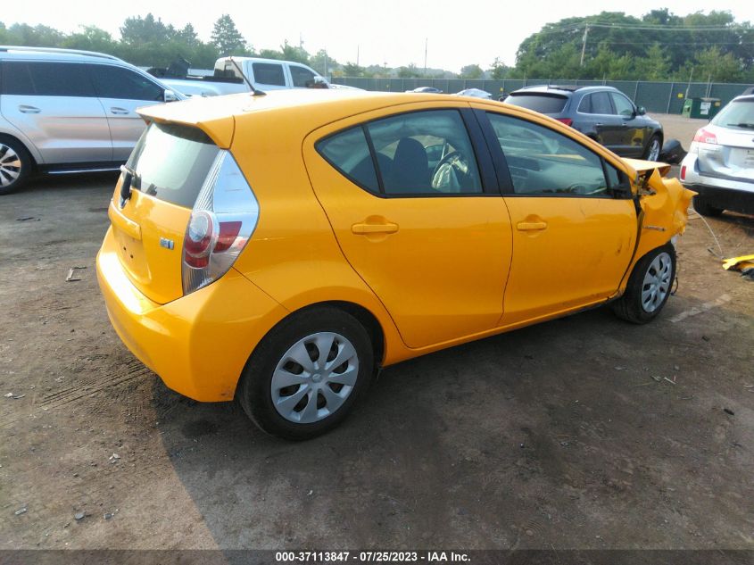 2014 TOYOTA PRIUS C ONE/THREE/TWO/FOUR - JTDKDTB37E1078265