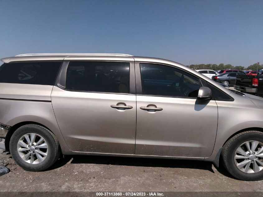 2015 KIA SEDONA LX - KNDMB5C1XF6040847